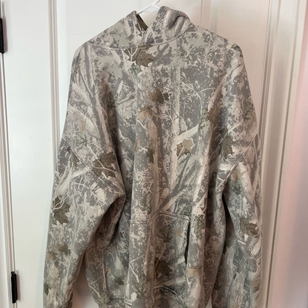 Abercrombie & Fitch Oversized Gray Hoodie